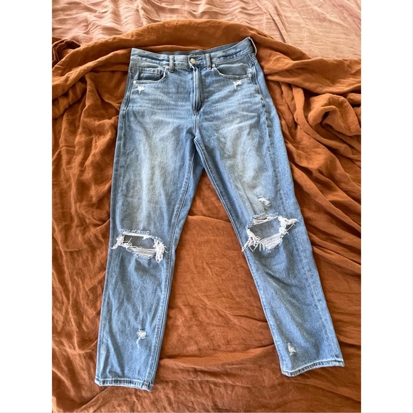 AE Ripped Mom Jean - Picture 1 of 5